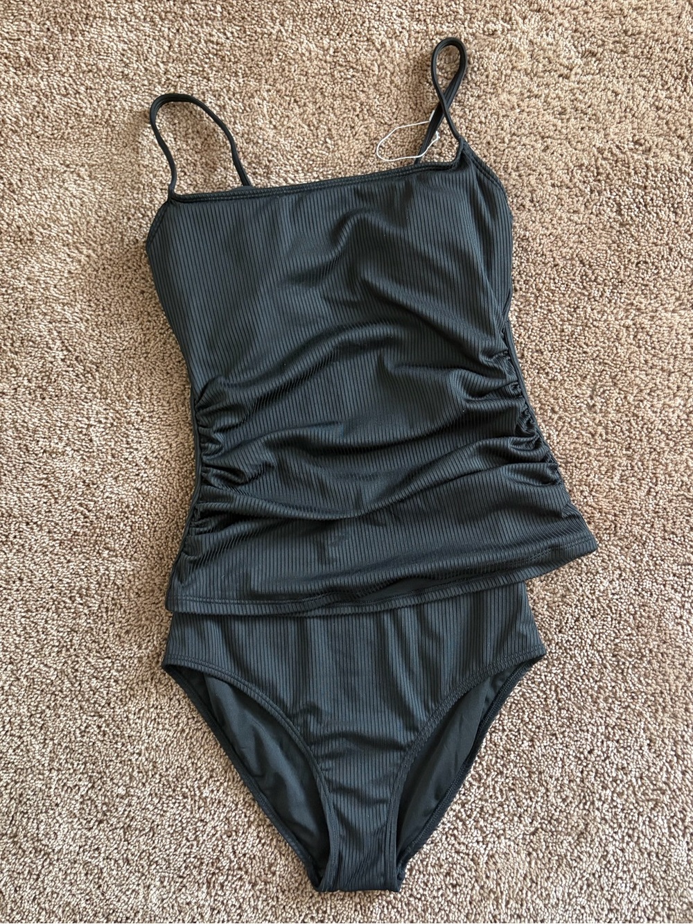 Ribbed Tankini Set
